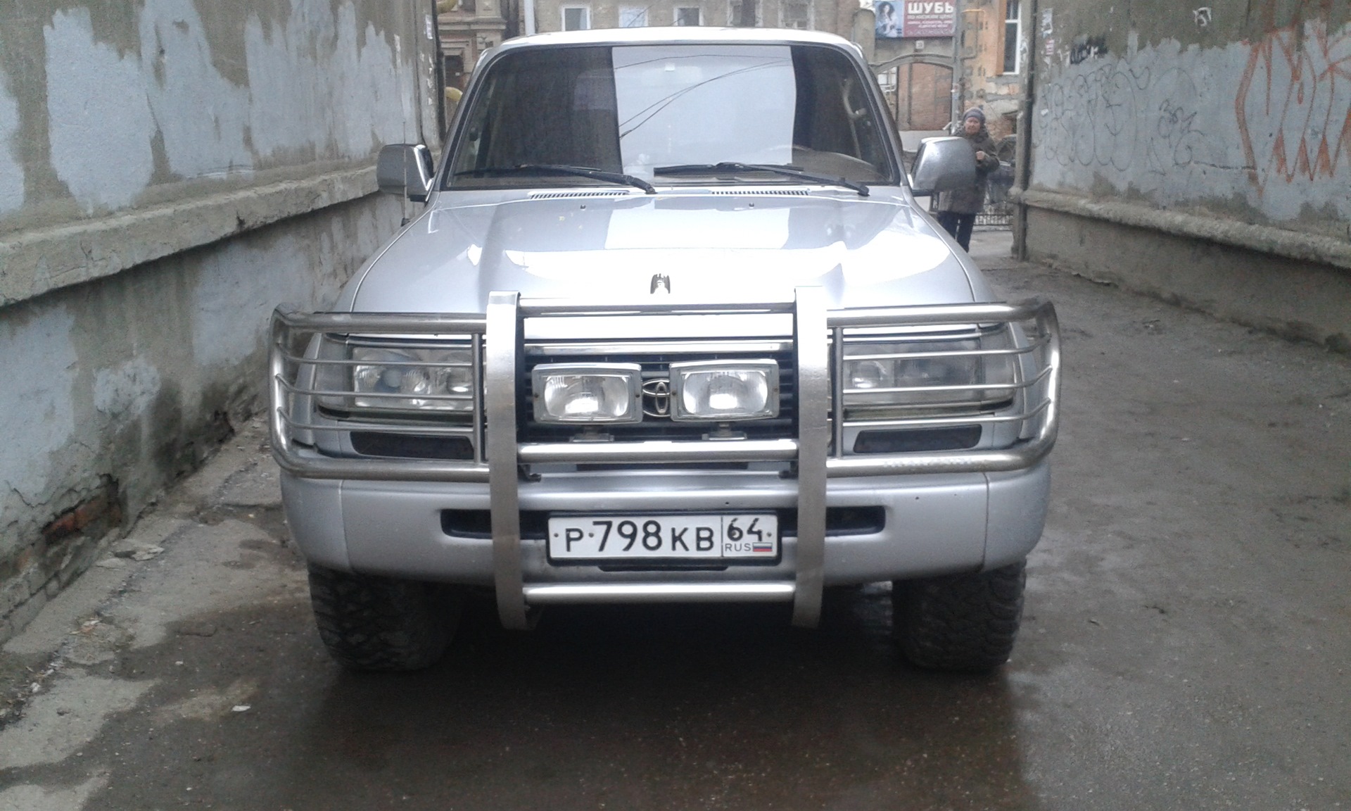 Land Cruiser 80 кенгурятник