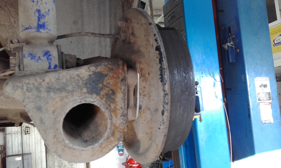 Новые задние пружины, или я теперь почти Жып — Lada Калина универсал, 1 ...