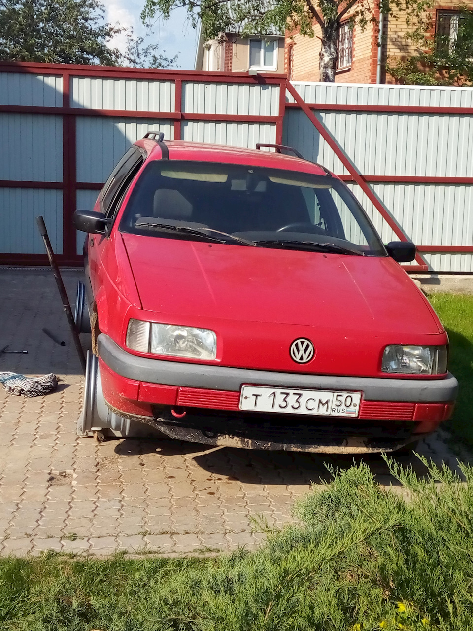 Фотки машины на разварках, но пока без резины — Volkswagen Passat Variant  (B3), 1,8 л, 1988 года | фотография | DRIVE2