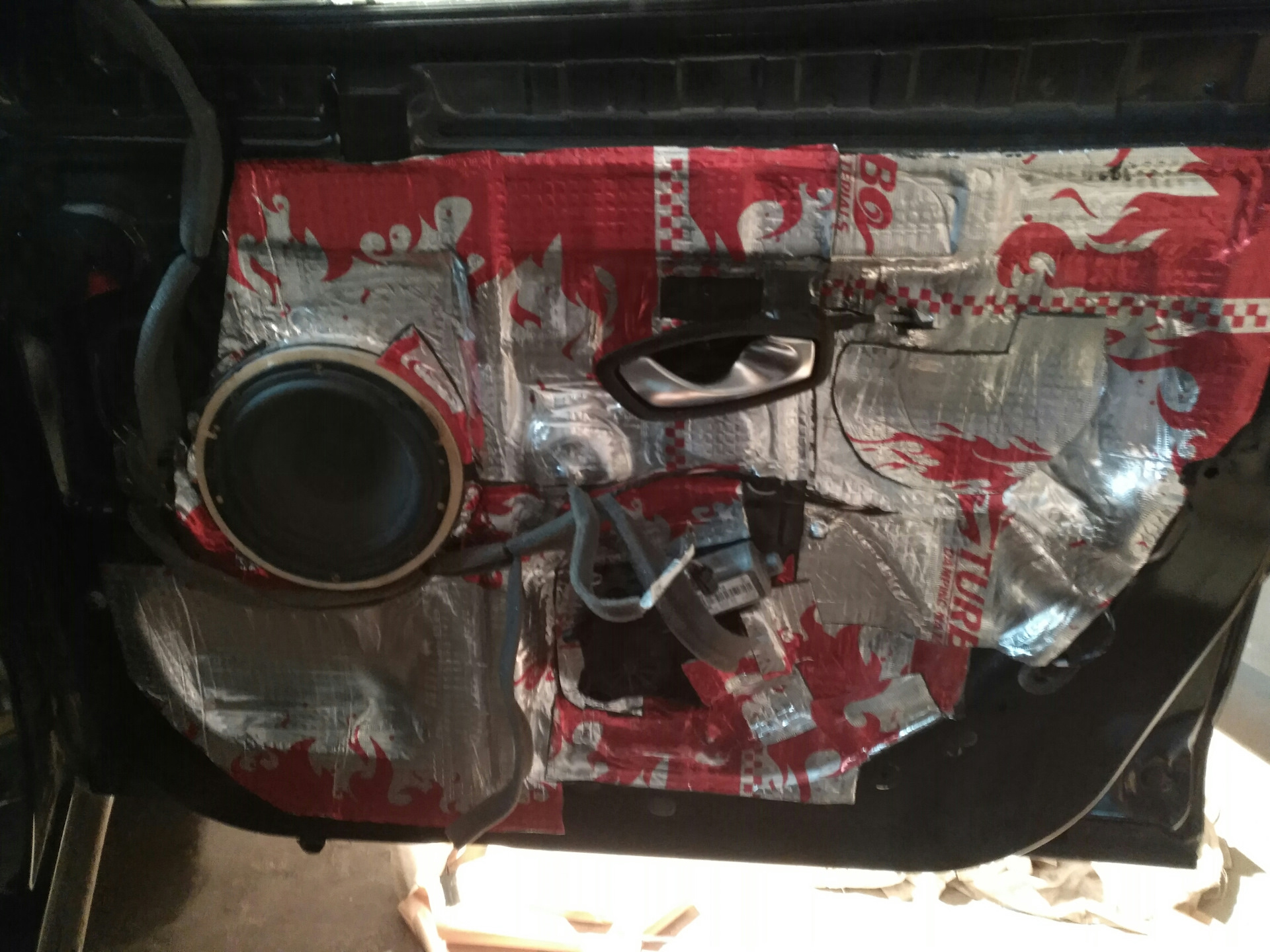 Подготовка дверей под акустику.Часть 1(Виброизоляция) — Renault Fluence ...