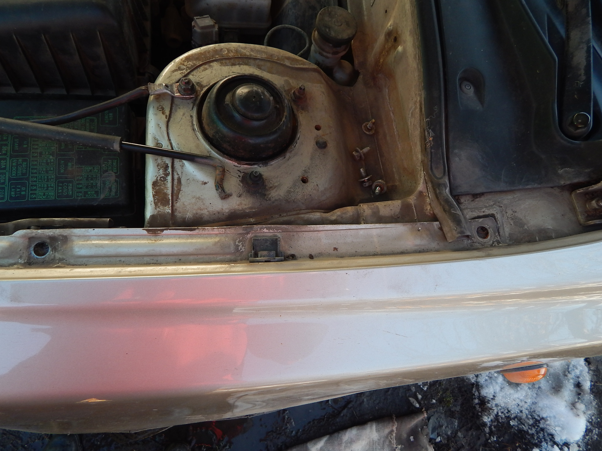 Силовые провода кг35 — Hyundai Accent (2G), 1,5 л, 2005 года ...