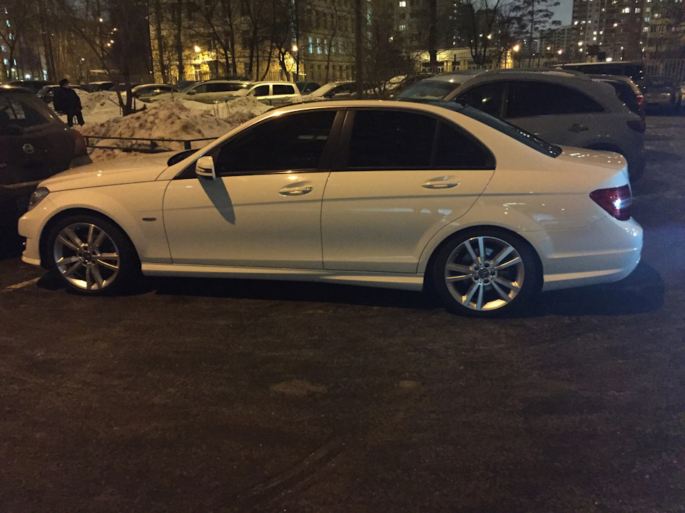 Фото в бортжурнале Mercedes-Benz C-Class (W204)