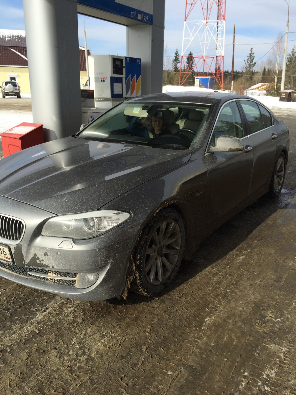 Прокатились к ОД (Ханты-Мансийск — Екатеринбург) — BMW 5 series (F10), 2 л,  2012 года | визит на сервис | DRIVE2