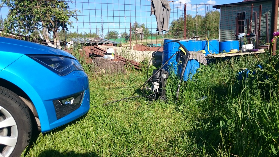 Плановая мойка и внеплановый ремонт Керхер 3.98 — SEAT Leon FR (Mk3), 1 ...