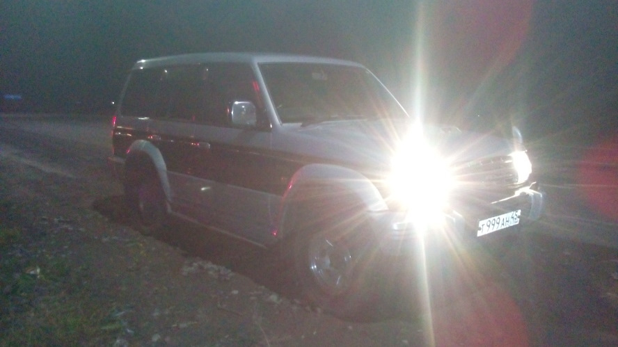 Резина — Mitsubishi Pajero (2G), 1995 года | шины | DRIVE2