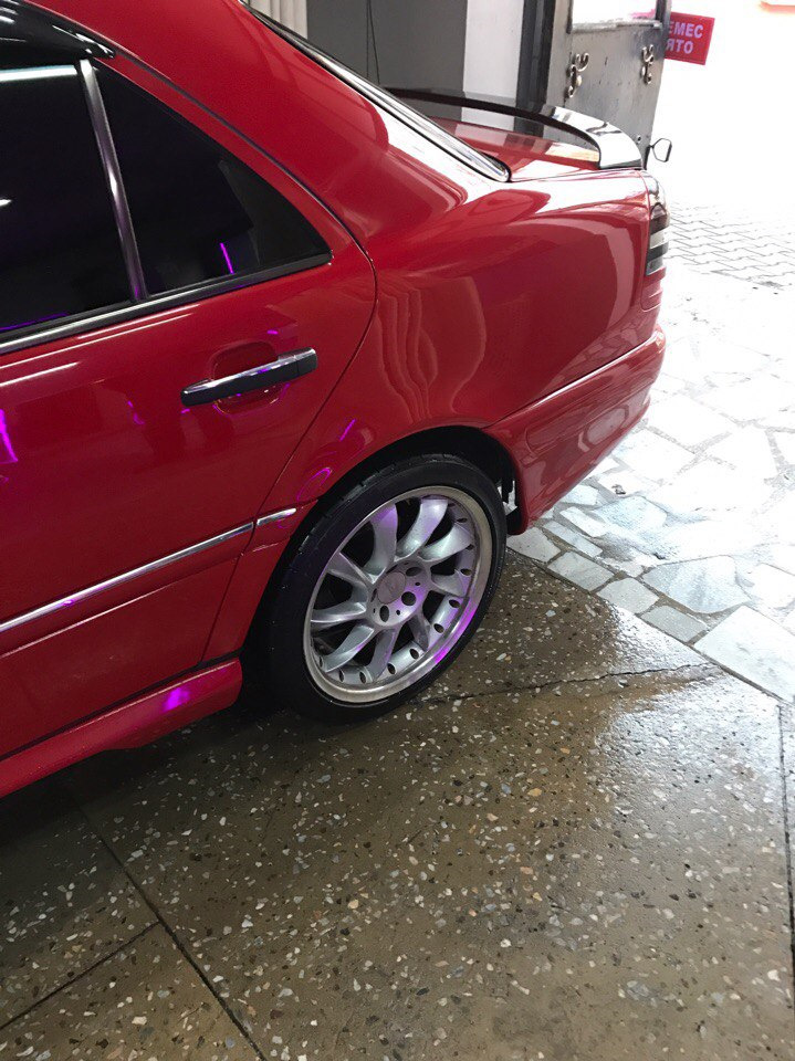 Элементы выхлопа + Диски Lorinser LM6 — Mercedes-Benz C-class (W202), 3 ...