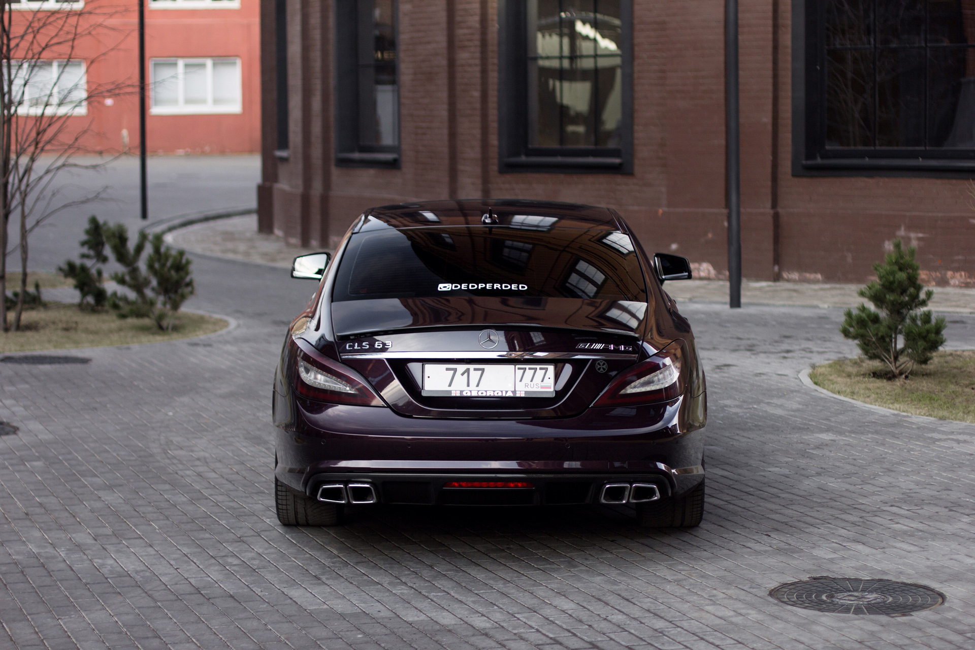 Mercedes CLS 63 AMG тонированный