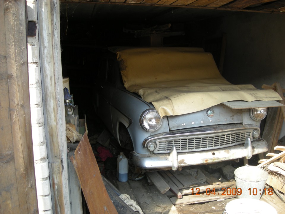 Дедушкин гараж — Москвич 407, 1961 года | покупка машины | DRIVE2