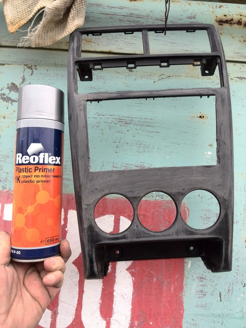 Переделка приборной панели по 2DIN магнитолу — Lada Приора хэтчбек, 1,6 ...