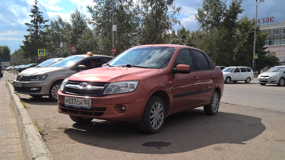 Я в руле… — Lada Гранта, 1,6 л, 2013 года | видео | DRIVE2