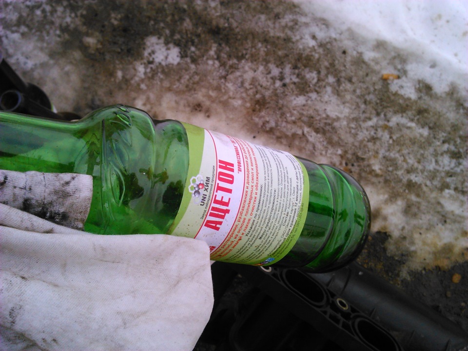 промывка и чистка дроссельного узла и ресивера. — Toyota Corolla (120 ...