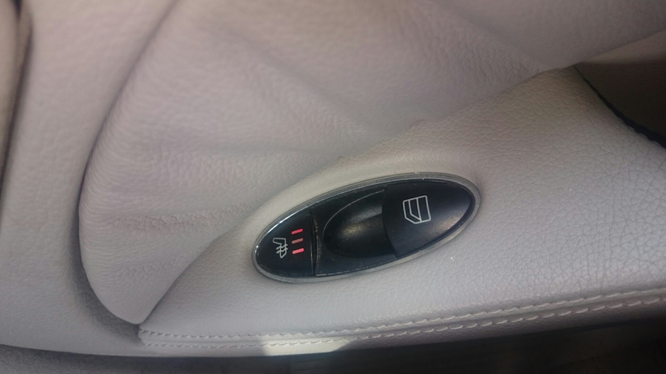 Подогрев задних сидений или опция 872 — Mercedes-Benz E-class (W211), 3 ...
