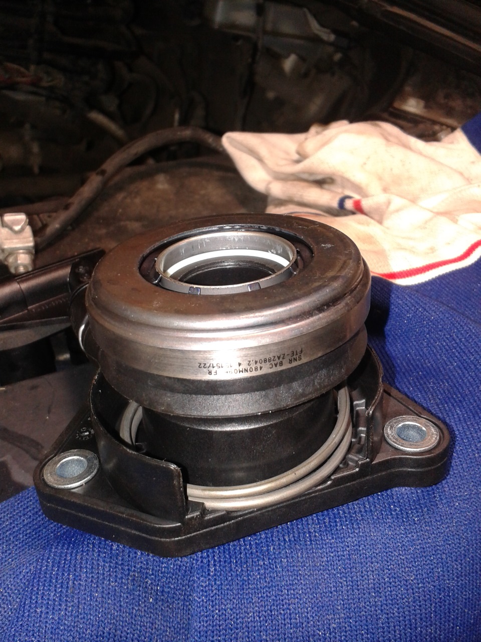 Замена сцепления (Kraft Tech) — Ford Focus Wagon II, 1,8 л, 2007 года ...