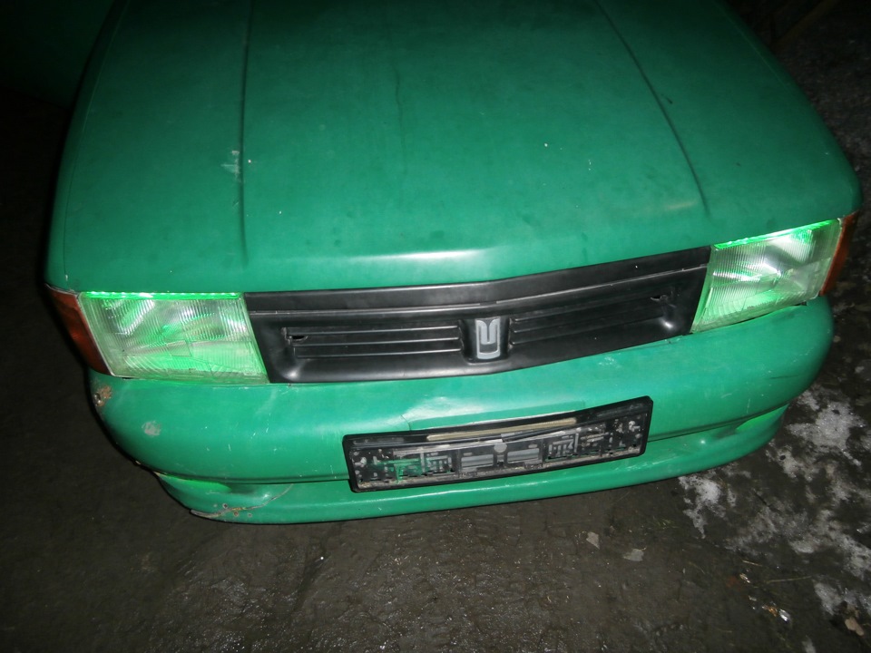 Что посоветуете сделать с бампером? — Москвич 2141, 1,5 л, 1993 года ...