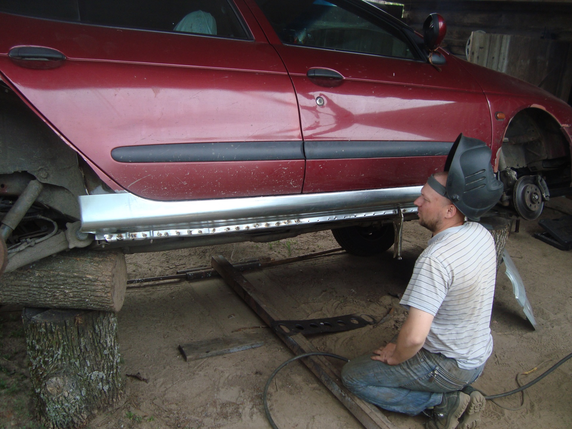 Замена порога и арки. Рено МЕГАН. — DRIVE2