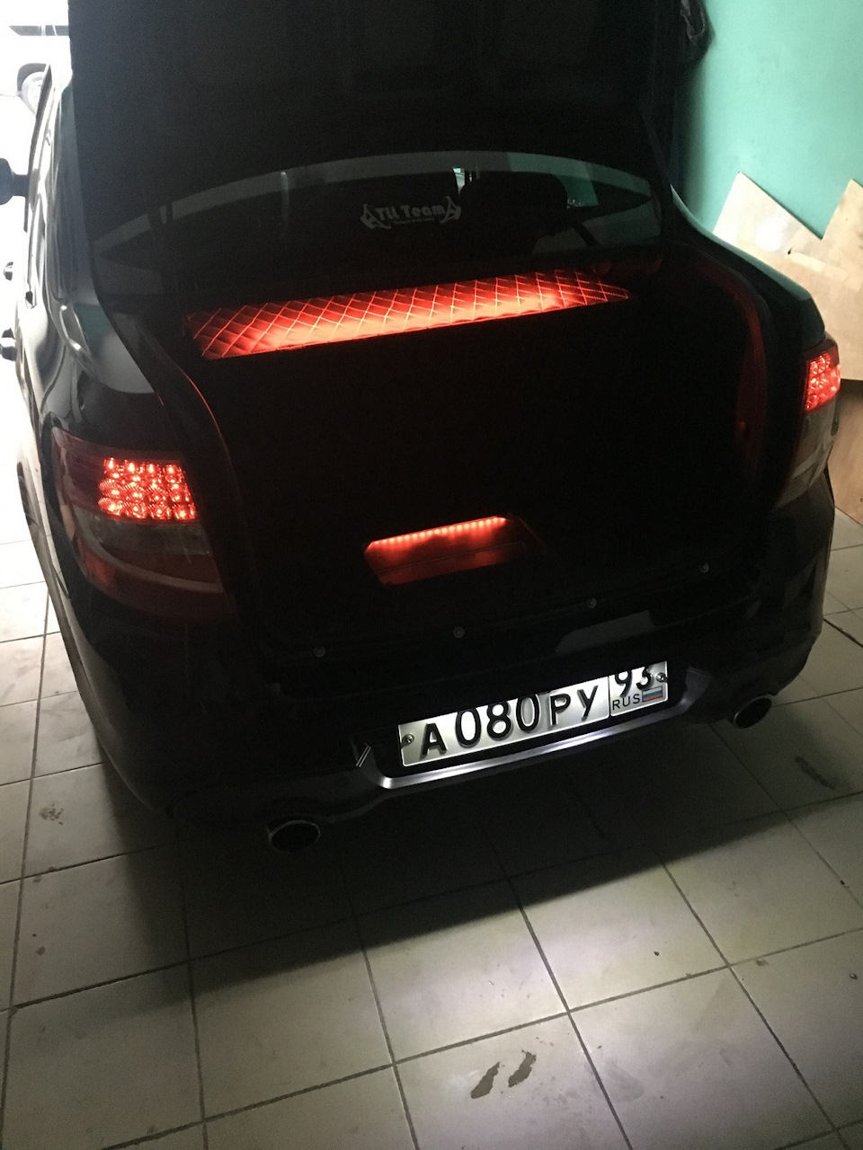 Photo from the logbook Lada Granta Sport