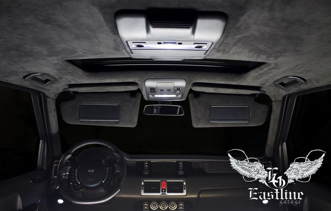 Как снять потолок range rover