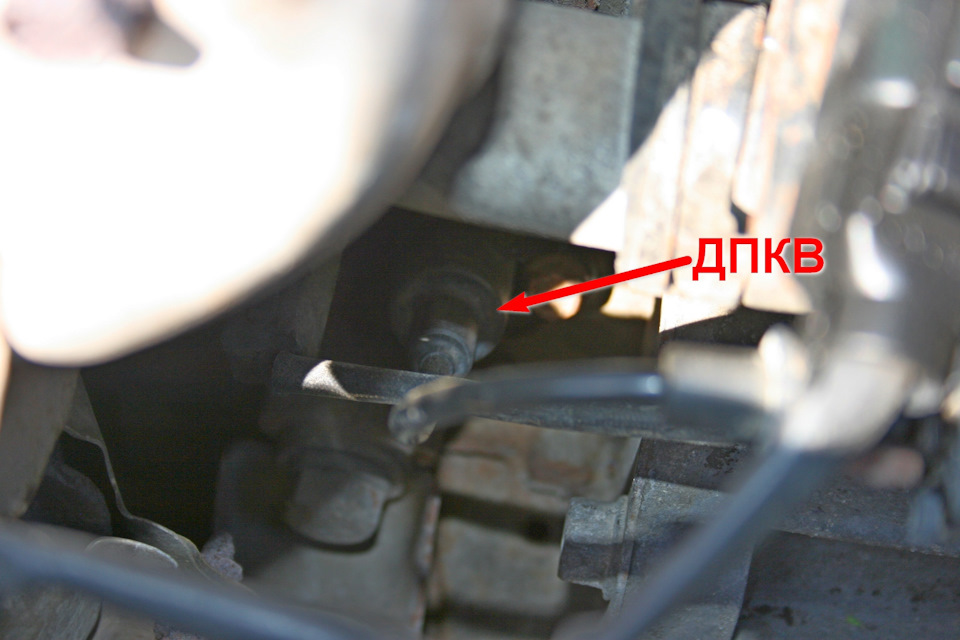 Расположение ДПКВ — Hyundai Elantra (3G)