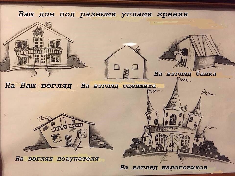 Картинки о недвижимости прикольные