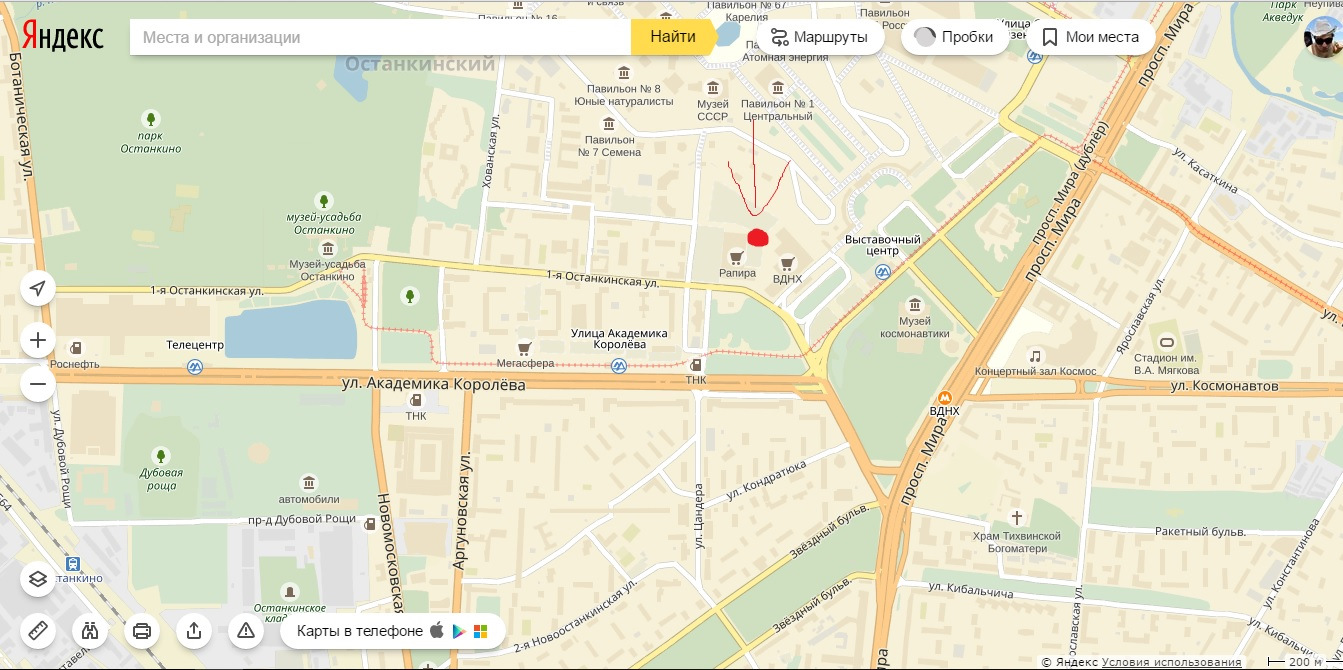 Выставочный центр маршрут. ВДНХ И Останкино на карте. Останкино на карте. Карта ВДНХ. Карта 1 Останкинская улица.