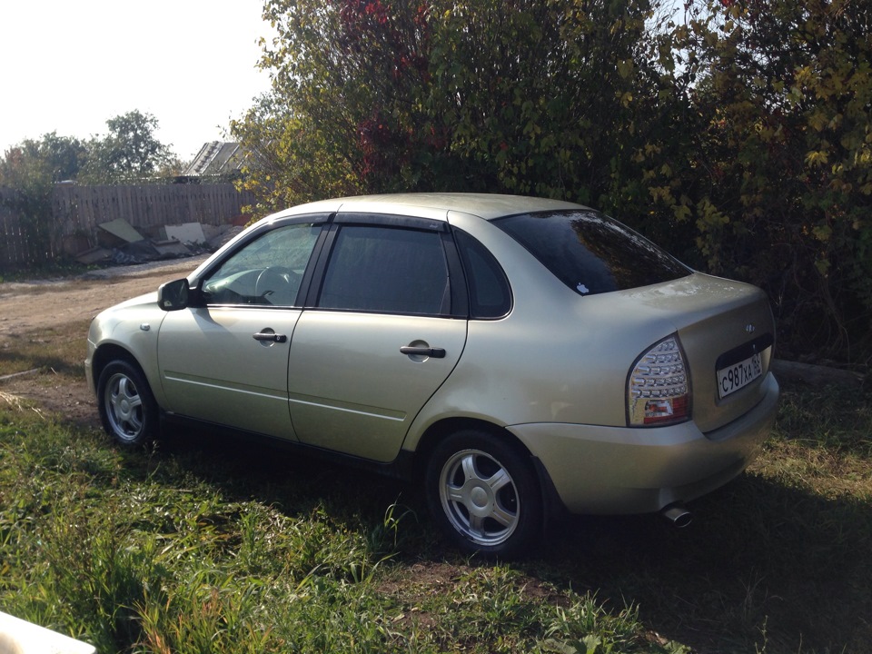 Задние фары калина или как лохонутся — Lada Калина седан, 1,6 л, 2007 ...