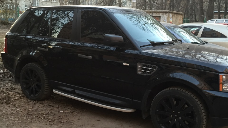 колеса r22 — Land Rover Range Rover Sport (1G), 4,2 л, 2008 года ...