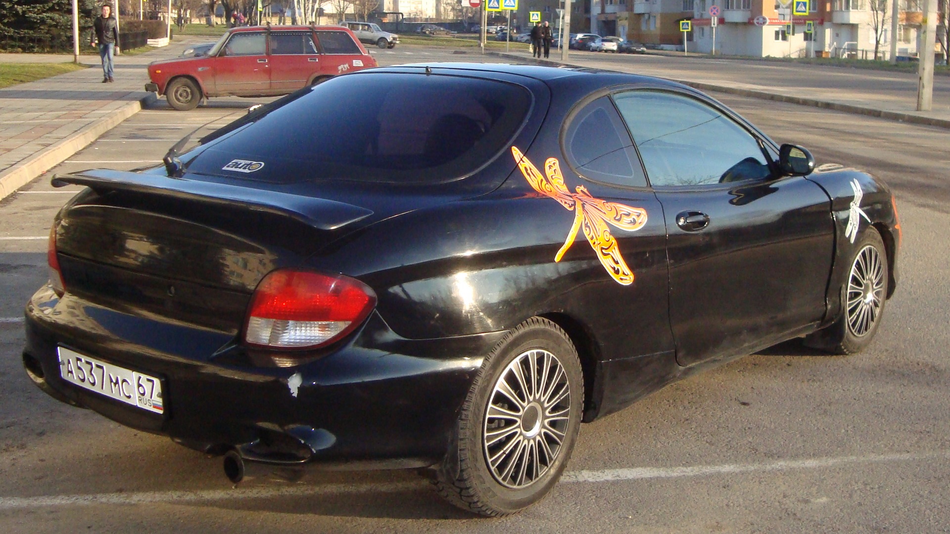 Hyundai Tiburon (RD) 2.0 бензиновый 2001 | Черная стрекоза RD2 на DRIVE2