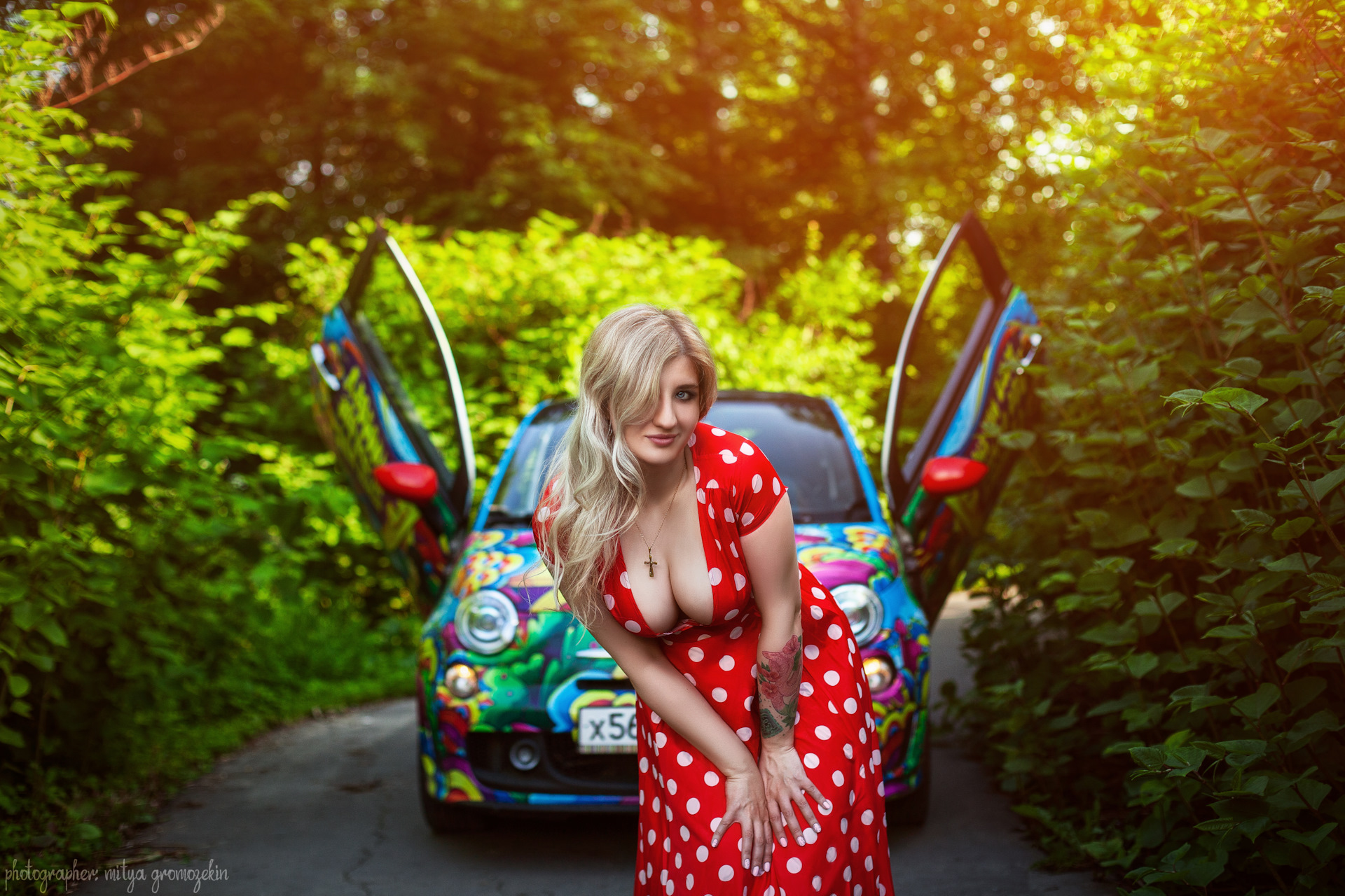 Fiat 500 girl