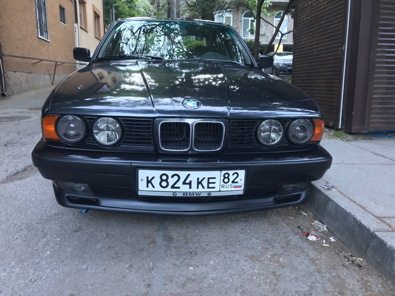 Bmw e34 hella black своими руками