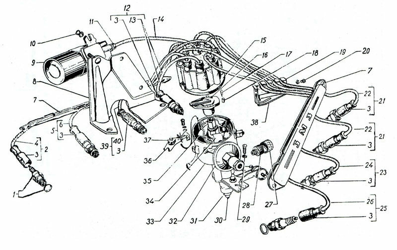 Как подключить провода зажигания газ 66 Еще об опытах, цифровая часть (инжектор ЗМЗ V8-ч.2) - БРДМ 2, 4,2 л, 1984 года т