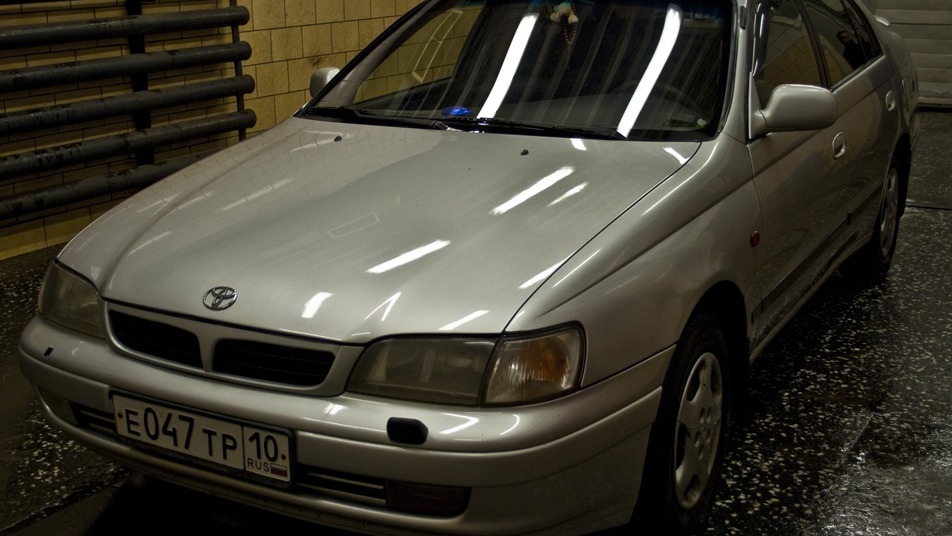 Ревизия задних тормозов — Toyota Carina (7G), 1,6 л, 1997 года | визит ...