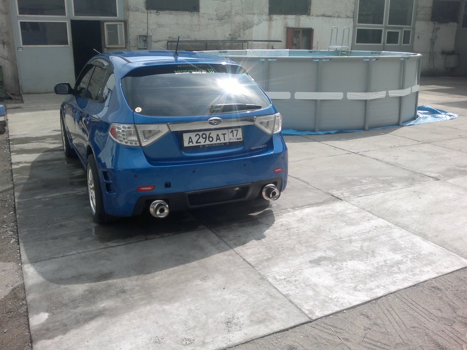 Ну вот такой стал вылет и за замены задних тормозов — Subaru Impreza ...