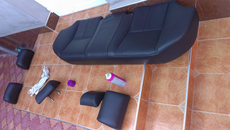 Очистка кожаного салона + Защита и восстановление — Chevrolet Epica, 2 ...