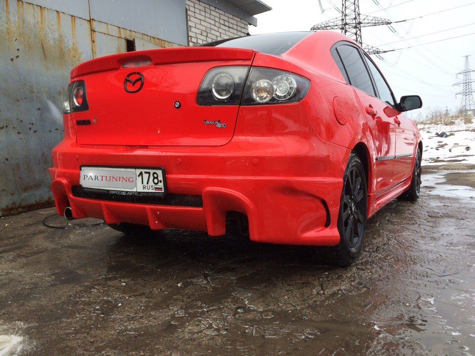 mazda 3 обвес