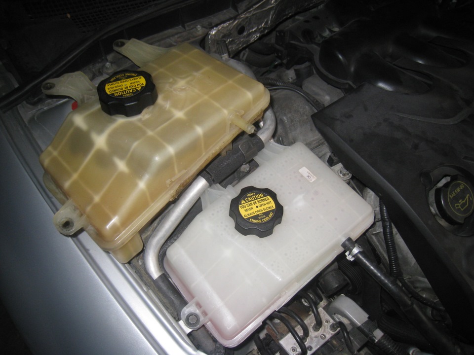Новый расширительный бачок для V6 3.0 — Mazda 6 (1G) GG, 3 л, 2004 года ...