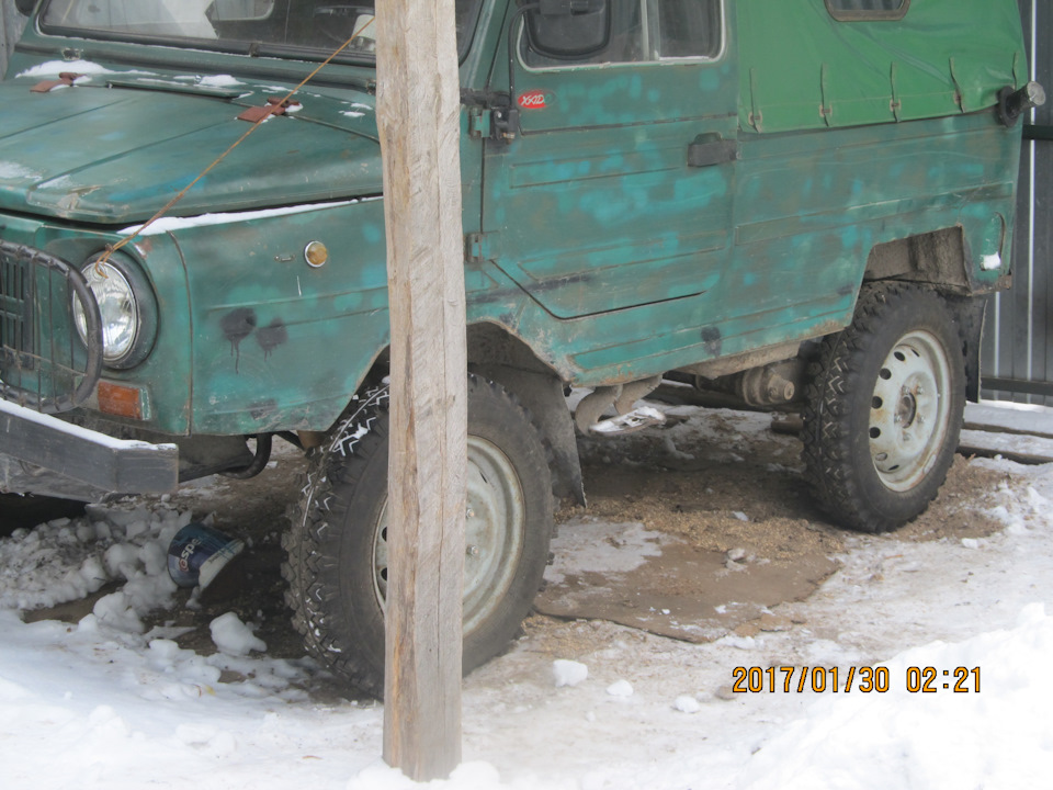 Установил колёса на Луаз от Нивы размерностью 175\\80 r16 Вли 5 — ЛуАЗ ...