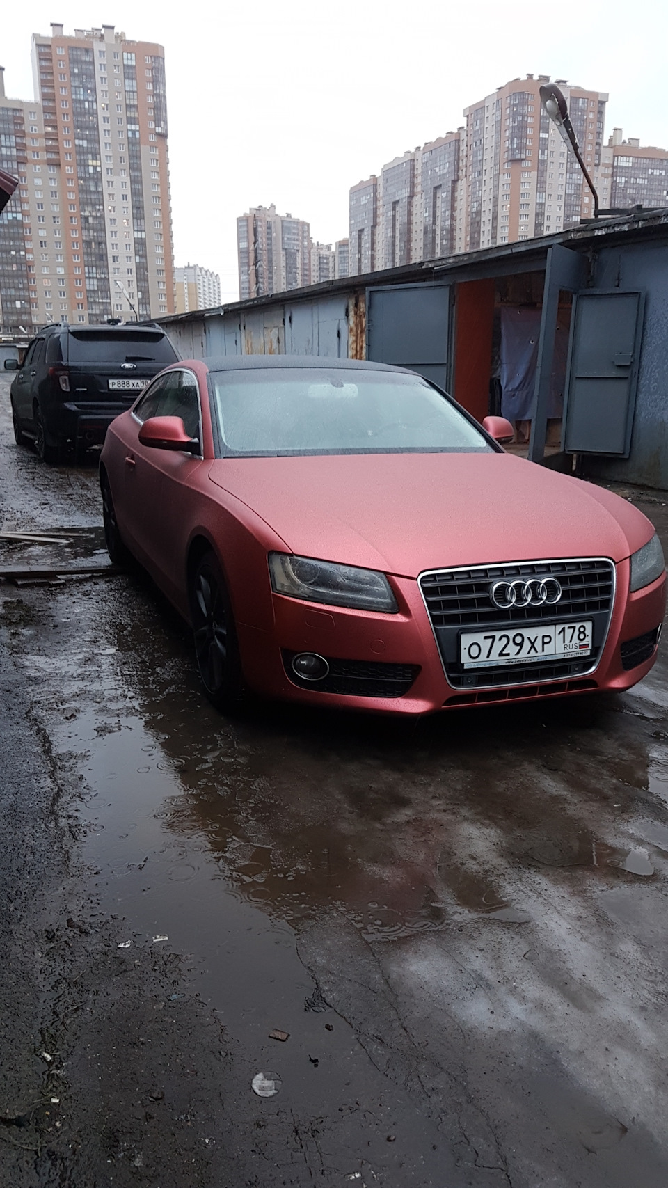 Жидкая резина plasti dip — Audi A5 (1G), 1,8 л, 2008 года | фотография |  DRIVE2