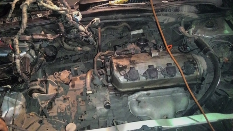 Субботний вечер: Решил поменять рулевую рейку… — Honda Civic Hatchback ...