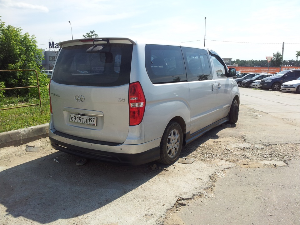 наконецто пришел долгожданный обвес! — Hyundai Grand Starex, 2,5 л ...