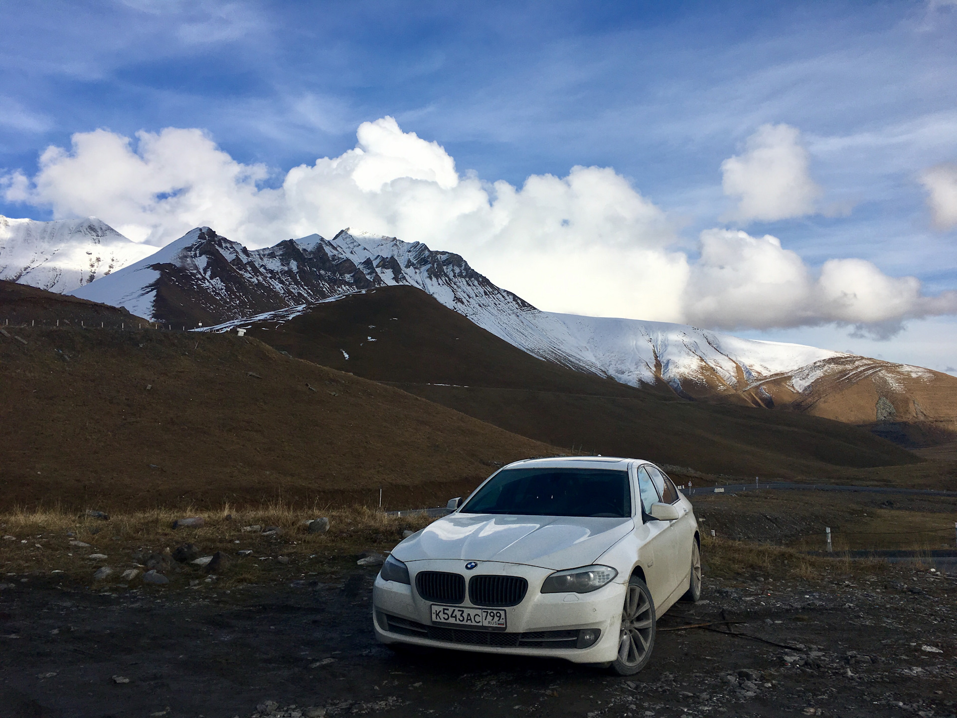 Georgian trip — BMW 5 series (F10), 3 л, 2010 года | путешествие | DRIVE2