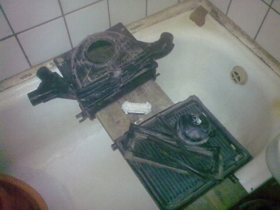 ремонт и доработка печки и промывка радиаторов — ИЖ Москвич 412, 1,8 л ...