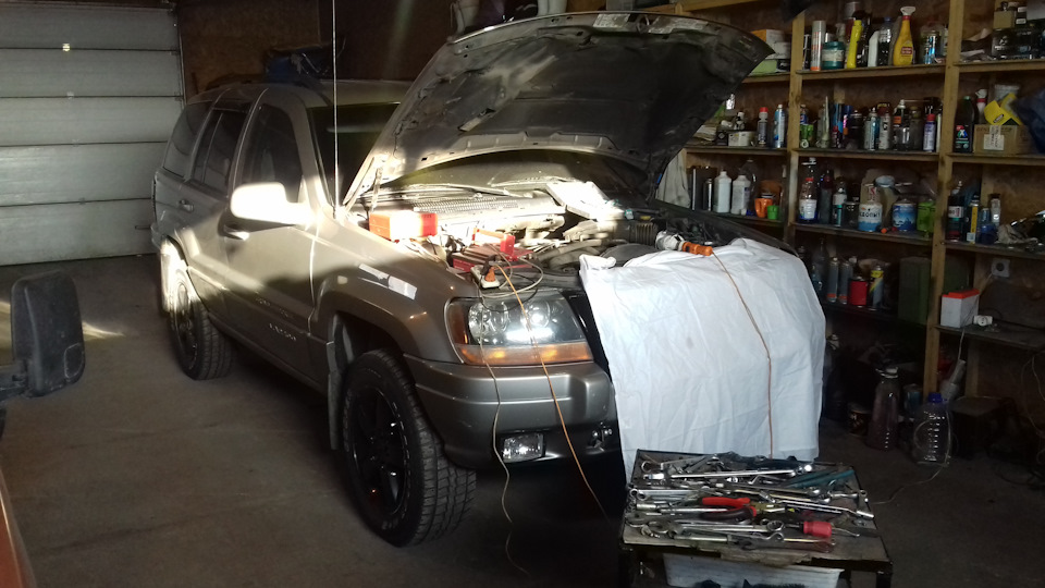 гур устраняем течь — Jeep Grand Cherokee (WJ), 4 л, 2000 года | своими ...