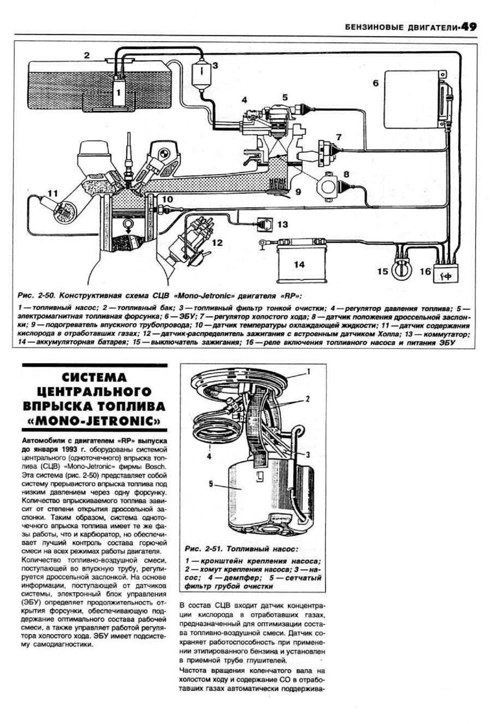 Схема топливной системы ауди 80 б3