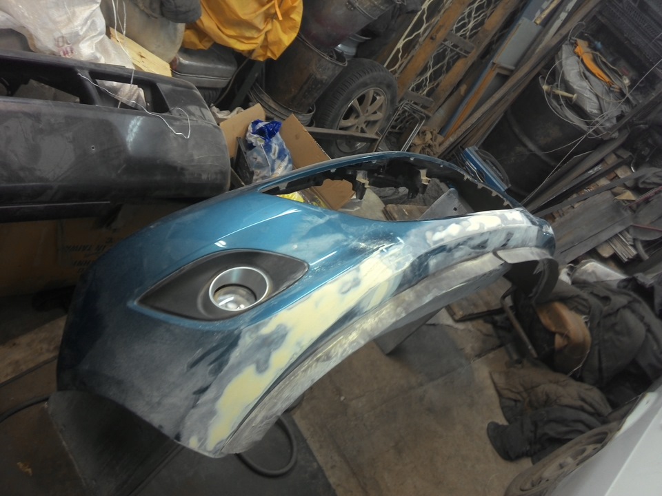 ремонт мазда 2 день 3. — Lada 21093, 1,5 л, 1998 года | кузовной ремонт ...