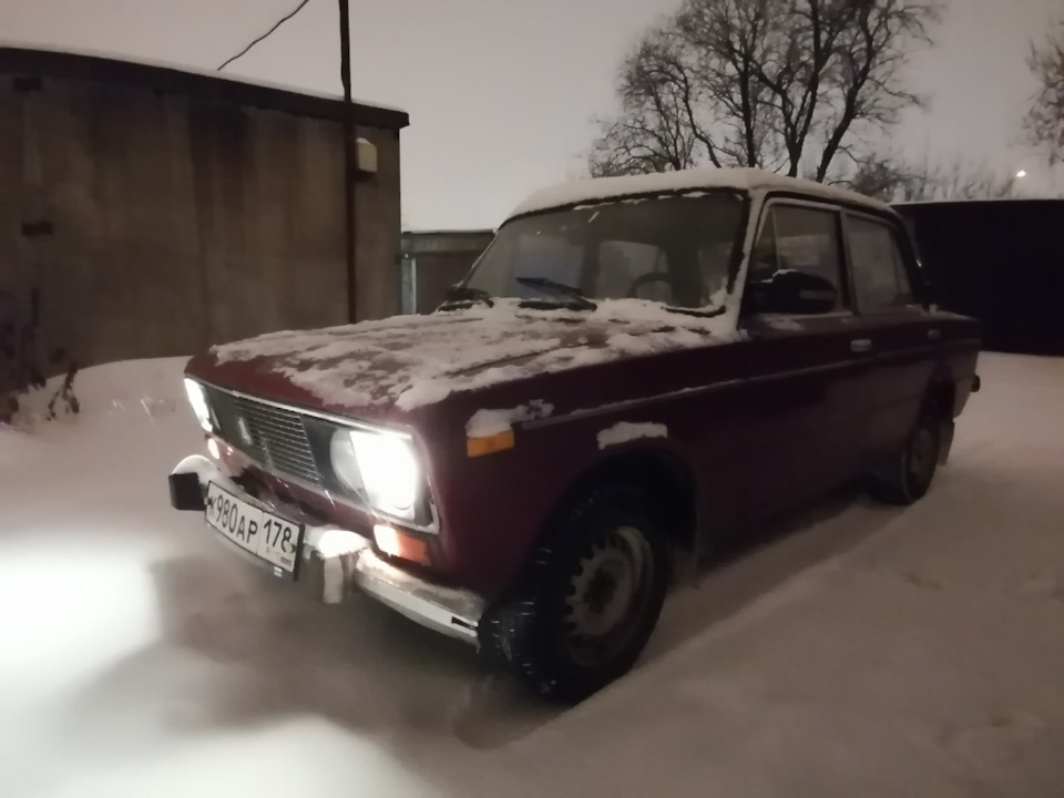 Переобулся в зиму 155/80 13 --> 175/70 13 — Lada 21061, 1,6 л, 1995 ...