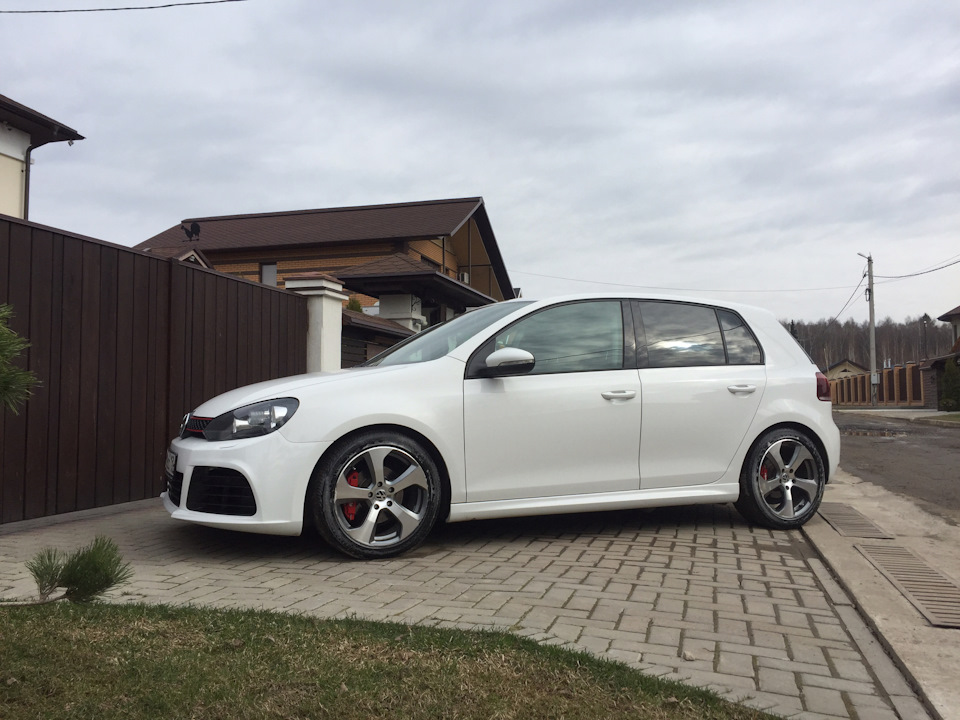 Занижение volkswagen golf 2