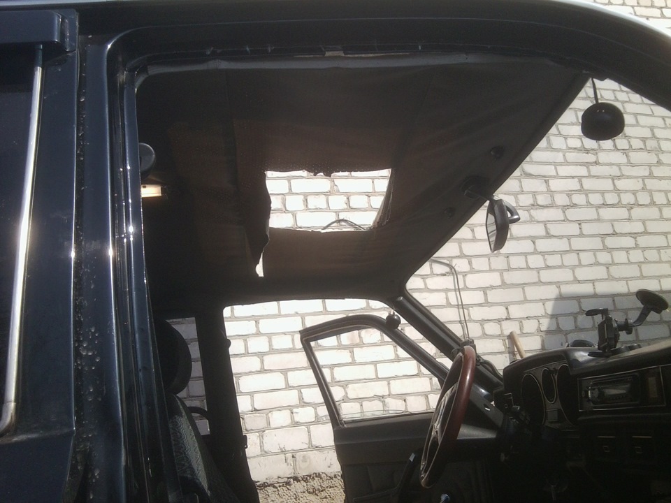 врезка люка — ГАЗ 3102, 2,4 л, 1996 года | своими руками | DRIVE2