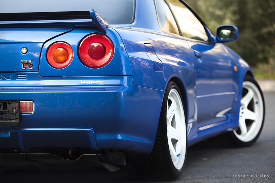 Nissan Skyline gt r r34 stock