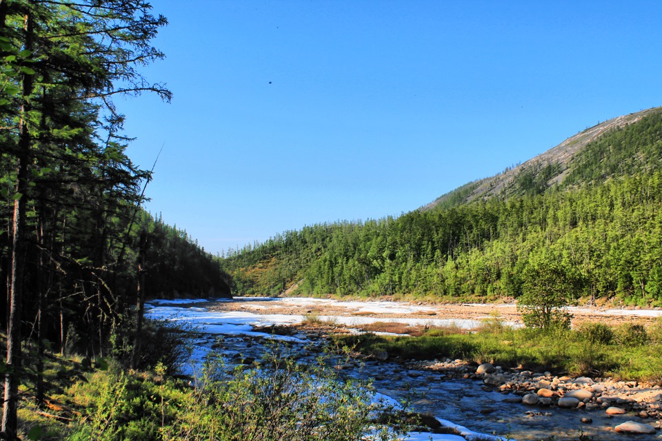 Walk through the taiga rivers1 part