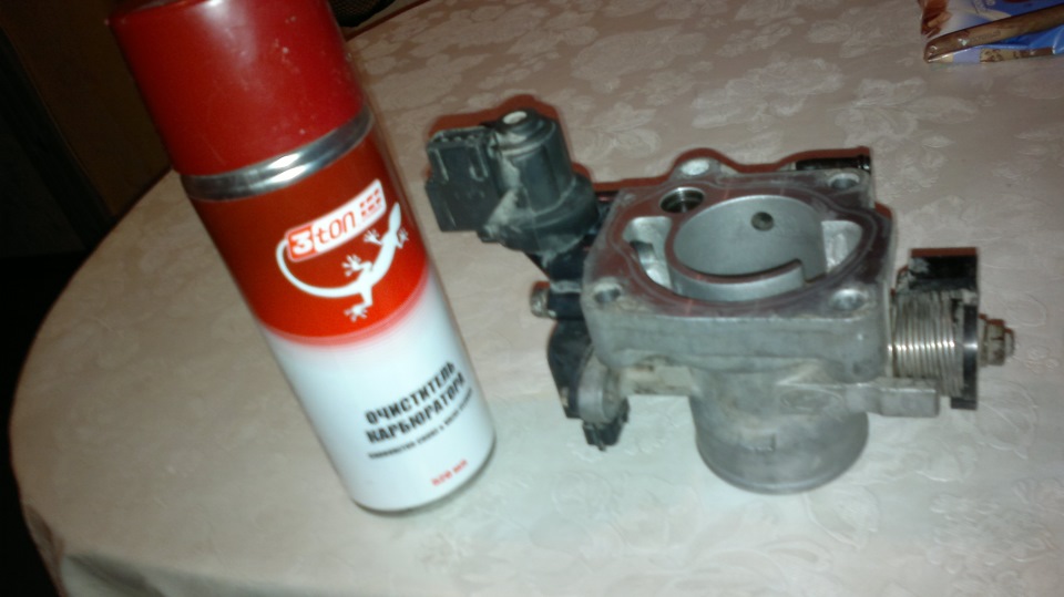 Чистка дроссельной заслонки — Hyundai Accent (2G), 1,5 л, 2006 года ...